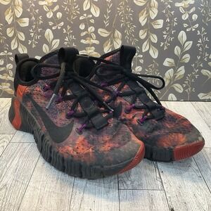 Nike Shoes Men's 8 Free Metcon 3 "Black Martian‎ Sunrise" Training Sneakers